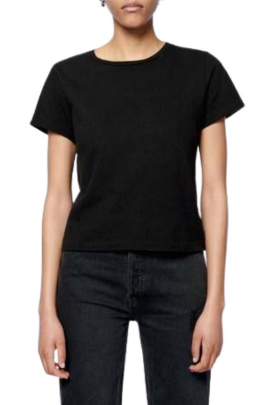  리던 반팔 티셔츠 Re/Done 클래식 티 블랙