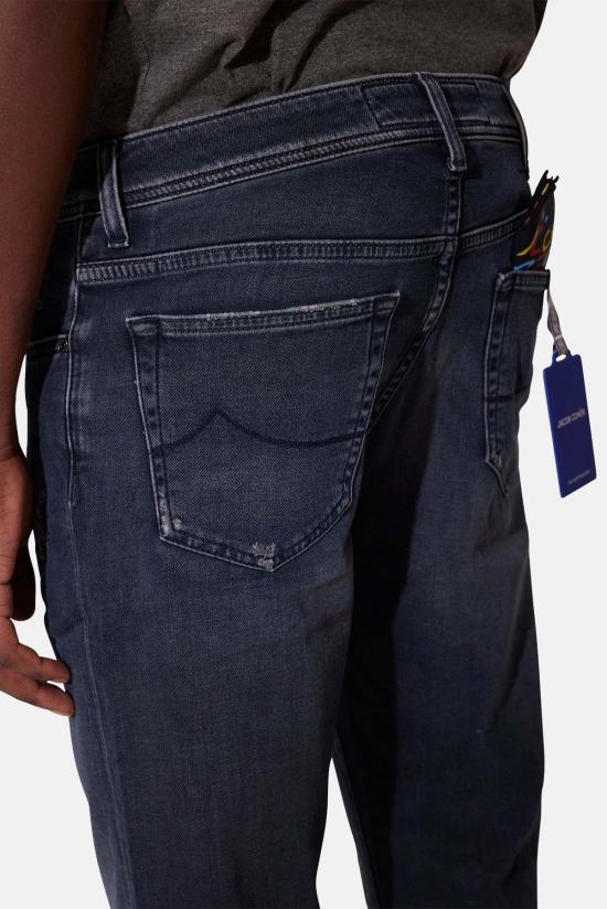  야콥코헨 데님 팬츠 Jacob Cohen Bard 12oz 소프트 스트레치 데님 다크 블루 - JACOB COHËN