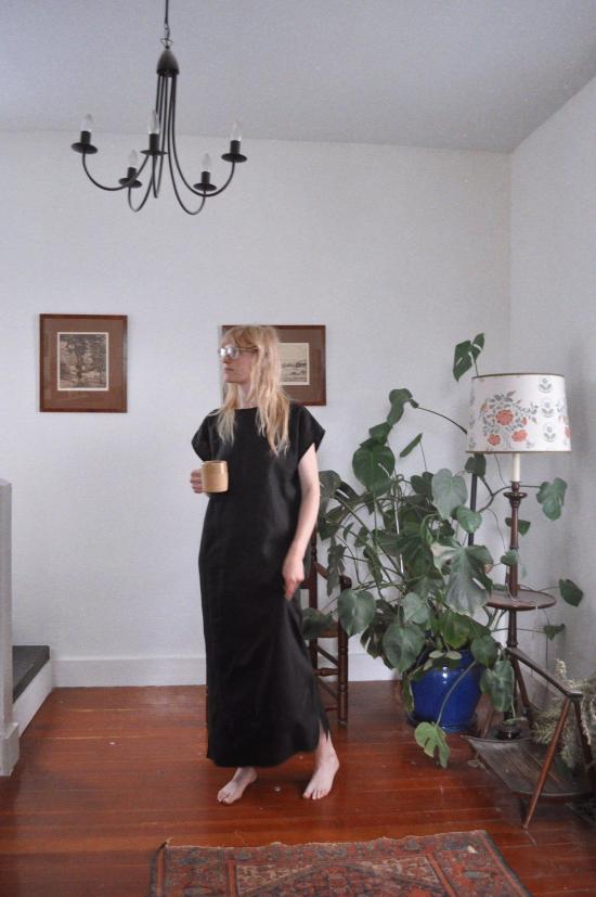  코코볼로 롱 원피스 튜닉 드레스 블랙 - COCOBOLO