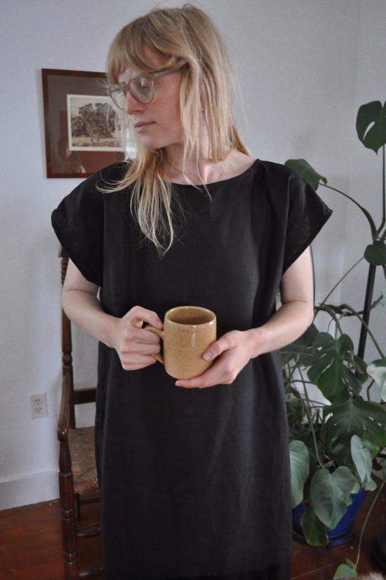  코코볼로 롱 원피스 튜닉 드레스 블랙 - COCOBOLO