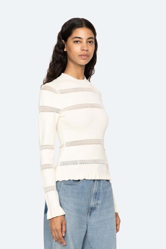  씨뉴욕 긴팔 티셔츠 Sea Ny Devon L/S 탑 - SEA NY