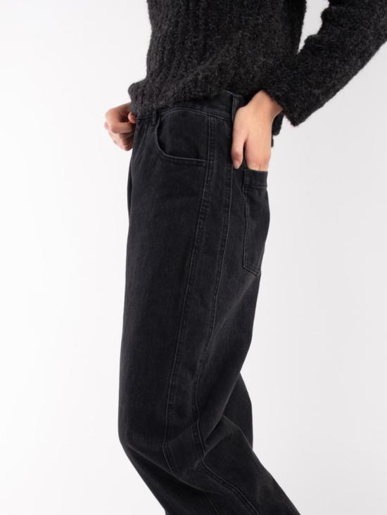  미셀라 그렉 데님 팬츠 미카엘라 그렉 패널 진 페이디드 블랙 - MICAELA GREG