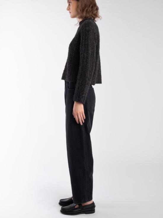  미셀라 그렉 데님 팬츠 미카엘라 그렉 패널 진 페이디드 블랙 - MICAELA GREG