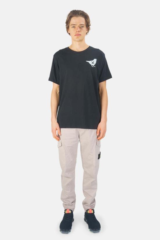  Overt 반팔 티셔츠 오버트 스트릿웨어 버드 포켓 티셔츠 블랙 - OTHER BRANDS