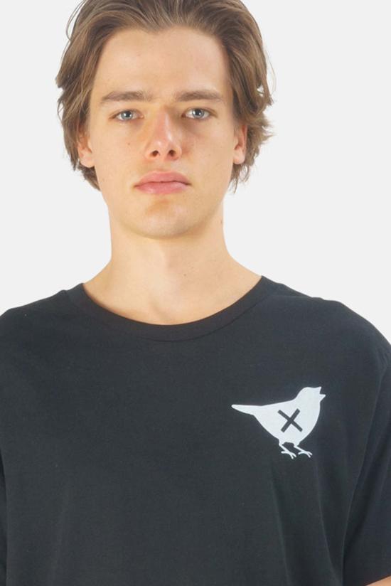  Overt 반팔 티셔츠 오버트 스트릿웨어 버드 포켓 티셔츠 블랙 - OTHER BRANDS