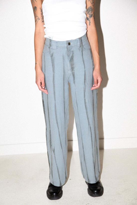  케이코 스트레이트 팬츠 Kk Co Meteor Pant Gravel Jupiter Dye - KKCO