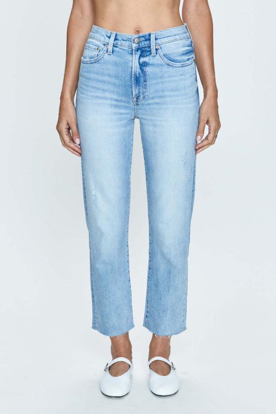  피스톨라 데님 팬츠 찰리 하이 라이즈 클래식 스트레이트 샬레 빈티지