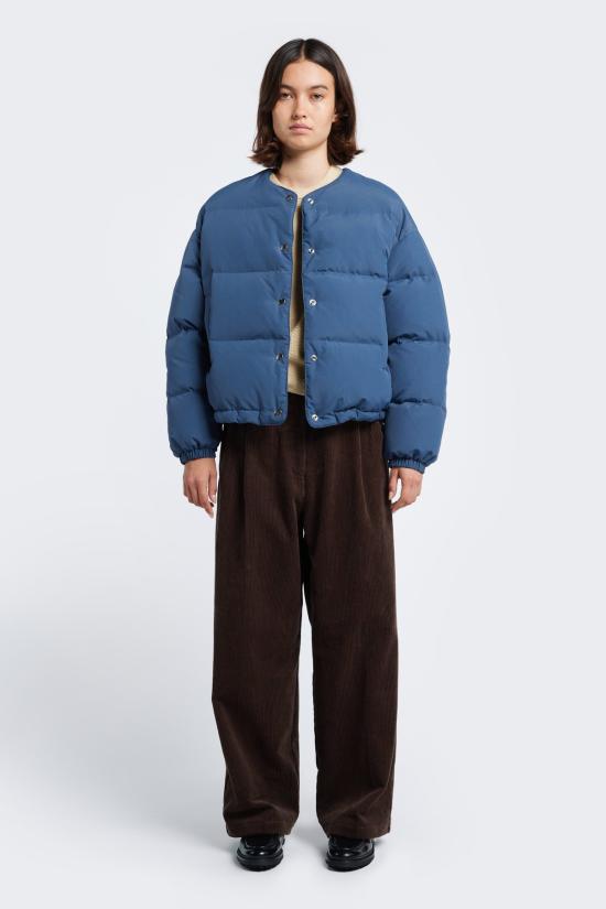  Kloke 숏패딩 클로크 데이브레이크 퀼팅 재킷 블루 - OTHER BRANDS