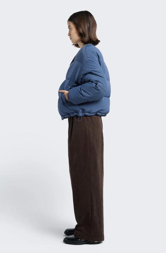  Kloke 숏패딩 클로크 데이브레이크 퀼팅 재킷 블루 - OTHER BRANDS