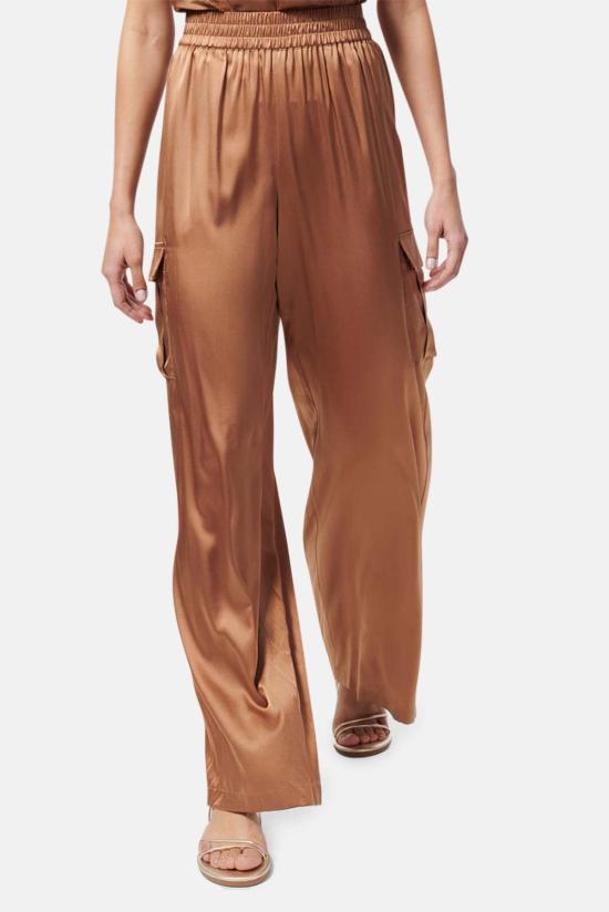  카미 뉴욕 스트레이트 팬츠 Cami Nyc Nazanin 팬츠 샌들우드 - CAMI NYC