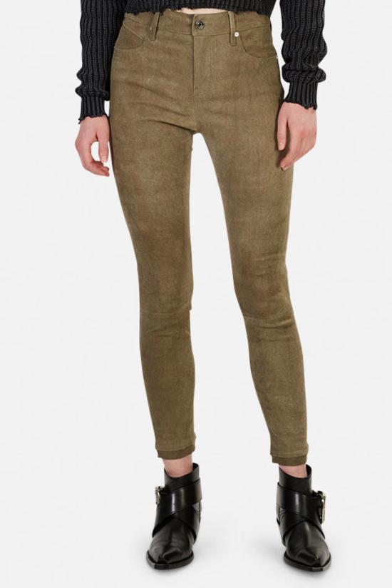  알티에이 스트레이트 팬츠 Rt A 마드리드 팬츠 빈티지 카키