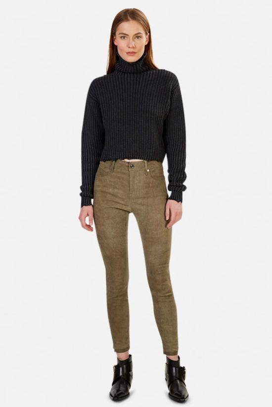  알티에이 스트레이트 팬츠 Rt A 마드리드 팬츠 빈티지 카키 - RTA