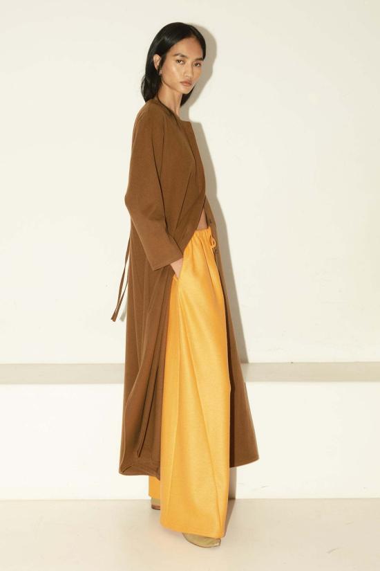  다두라 코트 다투라 브러시드 울 페이즈 드레스 코트 아벨라나 - DATURA