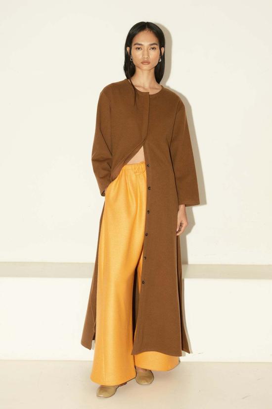  다두라 코트 다투라 브러시드 울 페이즈 드레스 코트 아벨라나