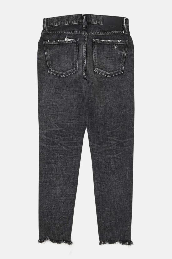  마우지 데님 팬츠 무시 체코타 스키니 데님 블랙 - MOUSSY