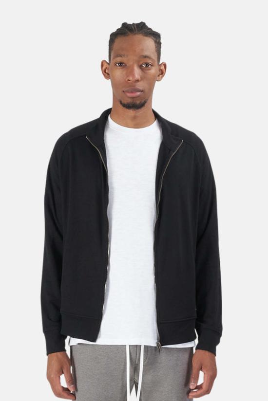  Wheelers.V 자켓 휠러스.V 가로스 풀 지퍼 후드 티셔츠 블랙