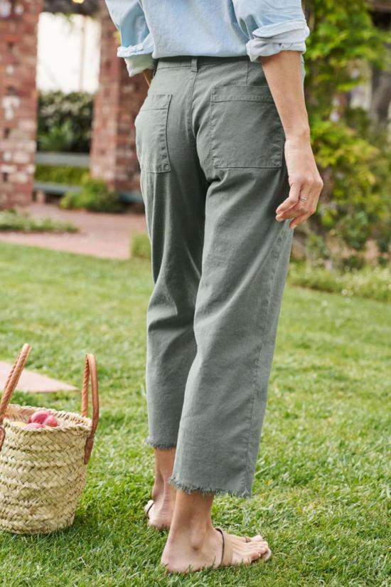  프랭크 앤 에일린 스트레이트 팬츠 프랭크 & 엘린 킨세일 팬트 로즈마리 - FRANK & EILEEN