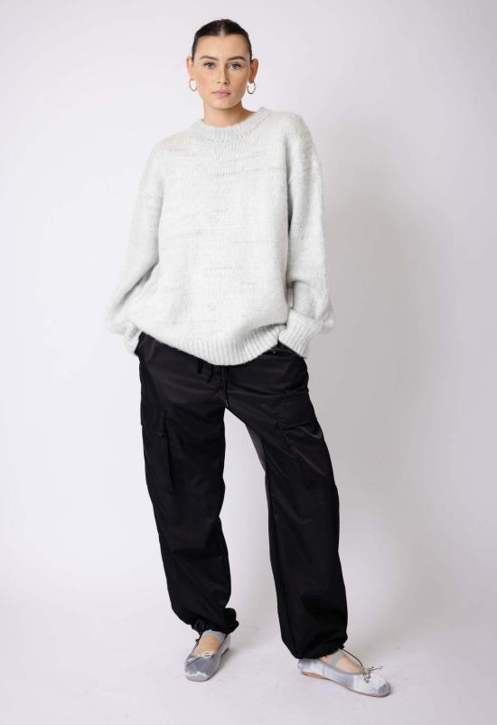  더 엔케이씨 스토어 스트레이트 팬츠 Nkc Cady 카고 팬츠 블랙 - The NKC Store