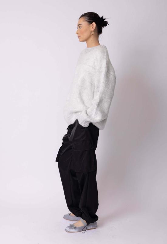  더 엔케이씨 스토어 스트레이트 팬츠 Nkc Cady 카고 팬츠 블랙 - The NKC Store