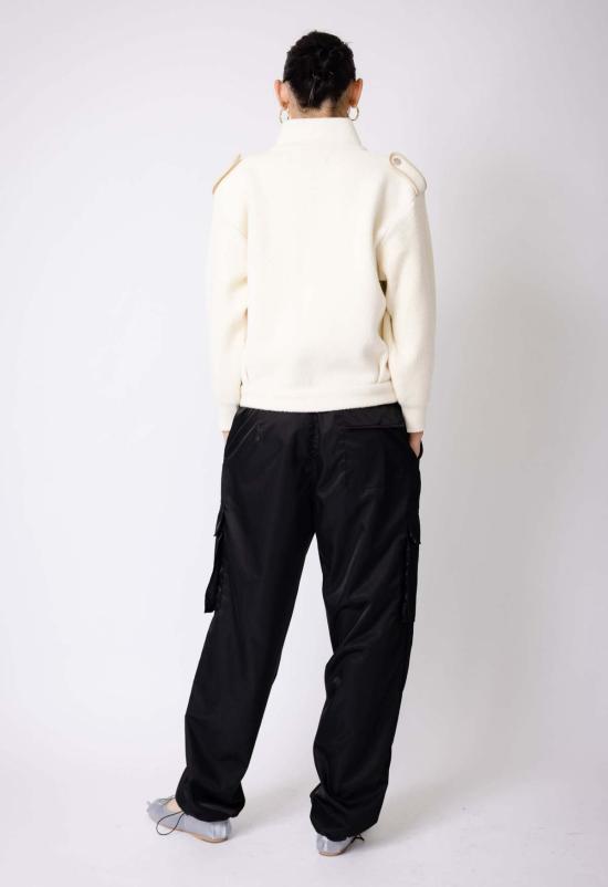  더 엔케이씨 스토어 스트레이트 팬츠 Nkc Cady 카고 팬츠 블랙 - The NKC Store