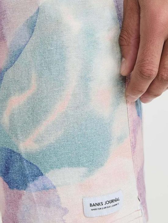  뱅크 저널 숏팬츠 뱅크스 저널 렌스 워크쇼트 로즈 탠 - BANKS JOURNAL