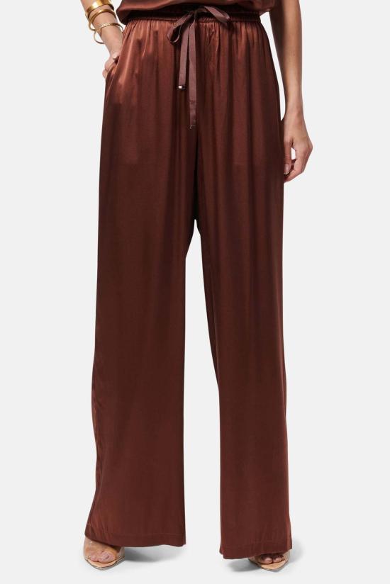  카미 뉴욕 스트레이트 팬츠 캐미 NYC 세나 와이드 레그 팬츠 커피