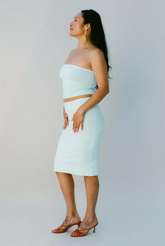  질 로드리게즈 민소매 티셔츠 길 로드리게스 더 튜브 컨버터블 탑 팔레스트 민트 - GIL RODRIGUEZ