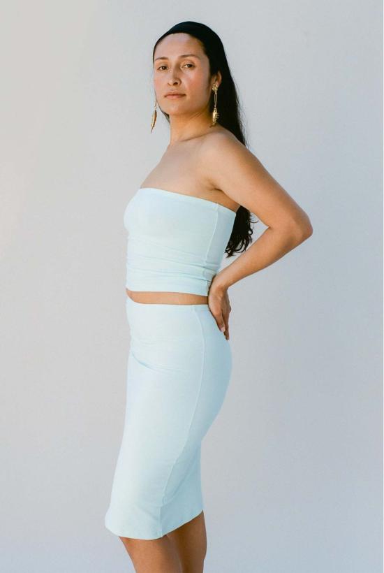  질 로드리게즈 민소매 티셔츠 길 로드리게스 더 튜브 컨버터블 탑 팔레스트 민트 - GIL RODRIGUEZ