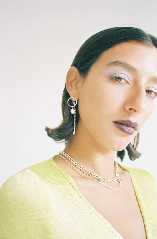  저스틴 클렌퀏 목걸이/팬던트 저스틴 클렌켓 에스더 네크리스 골드 - JUSTINE CLENQUET