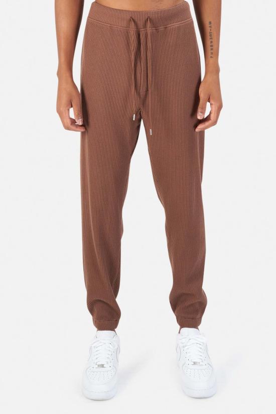  블루&크림 트레이닝/조거 팬츠 와플 조거 머쉬룸