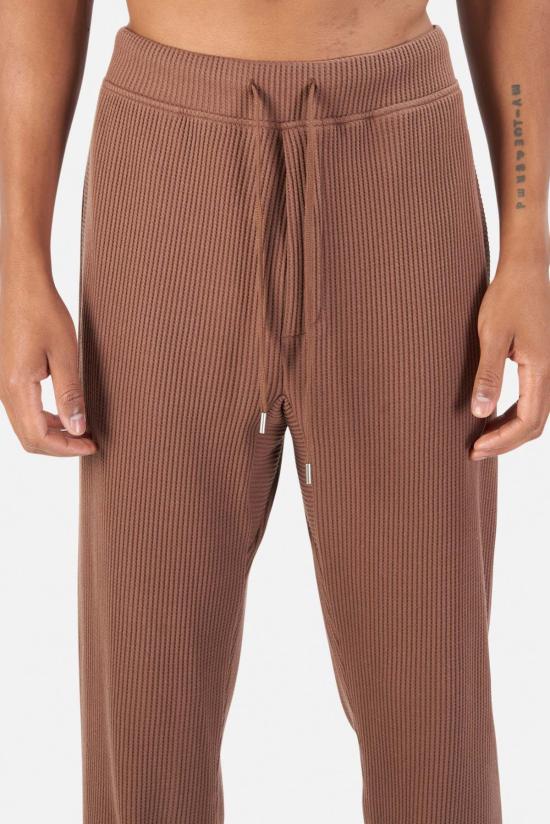  블루&크림 트레이닝/조거 팬츠 와플 조거 머쉬룸 - BLUE&CREAM