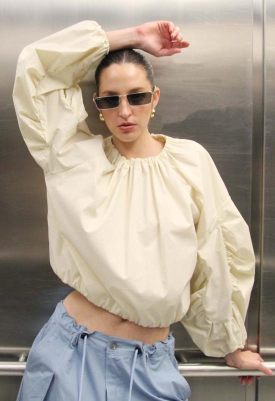  SS 이어링 Ss Icey Dome Earring Hoop Gold - OTHER BRANDS