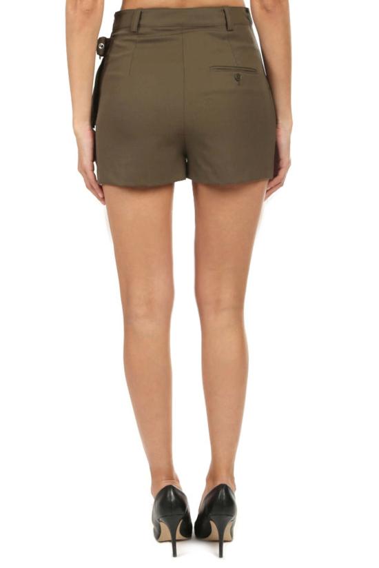  3.1 필립림 숏 스커트 러플 에이프런 숏 카키 - 3.1 PHILLIP LIM