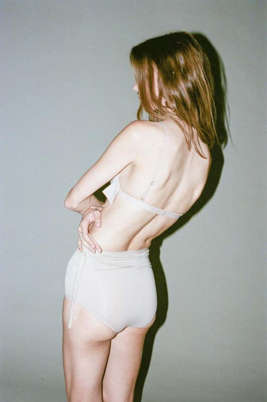  베이스레인지 팬티 베이스렌지 오템 하이웨이스트 언더웨어 햅틱 - BASERANGE