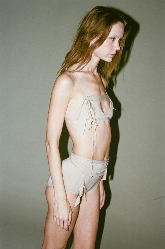  베이스레인지 팬티 베이스렌지 오템 하이웨이스트 언더웨어 햅틱 - BASERANGE