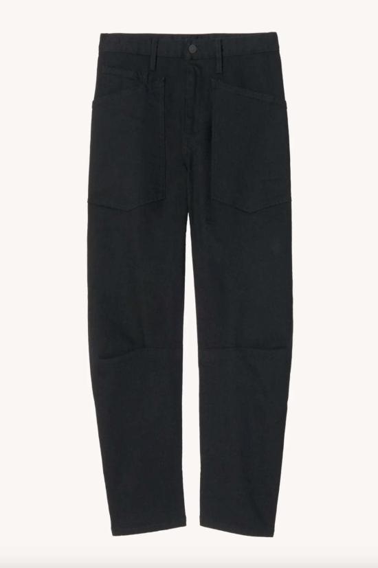  닐리로탄 데님 팬츠 닐리 로탄 숀 진 블랙 - NILI LOTAN