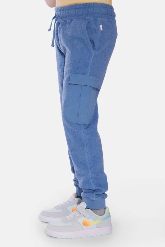  [키즈] 블루&크림 트레이닝/조거 팬츠 키즈  키즈 조거 블루 - BLUE&CREAM