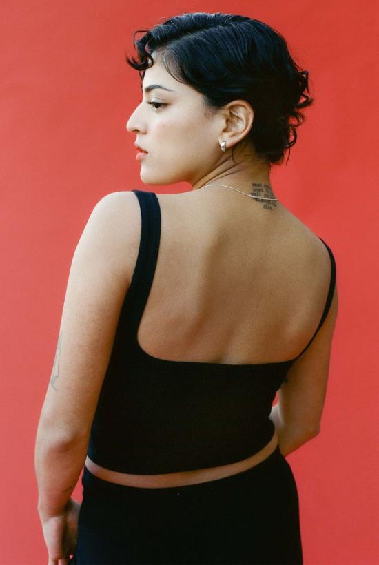  질 로드리게즈 민소매 티셔츠 길 로드리게스 마티스 스쿠프 탱크 블랙 - GIL RODRIGUEZ