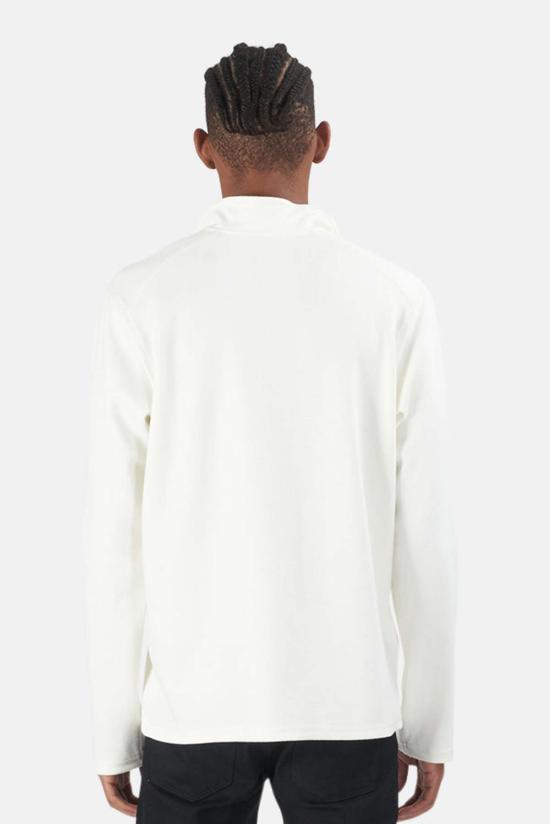  Blue&Cream 폴로 티셔츠 블루&크림 트윌 니트 팝 칼라 오프 화이트 - BLUE&CREAM