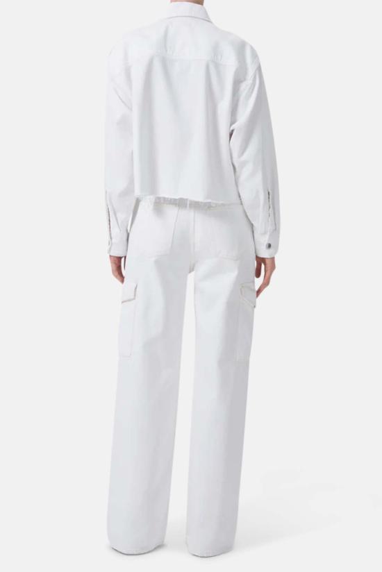  에이골디 데님 팬츠 아골데 민카 카고 진 밀크셰이크 - AGOLDE