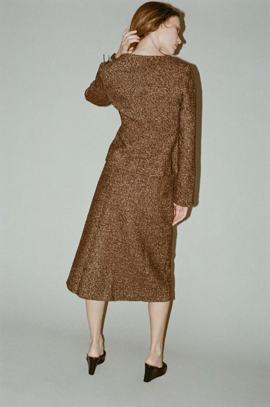  샌디리앙 수트 세트 샌디 리앙 그라파 재킷 에스프레소 - SANDY LIANG