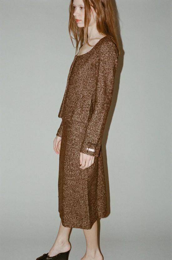  샌디리앙 수트 세트 샌디 리앙 그라파 재킷 에스프레소 - SANDY LIANG