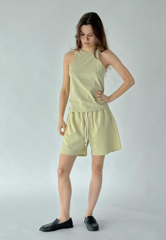  blacktogrey 민소매 티셔츠 블랙토그레이 카논 탑 키위 - OTHER BRANDS