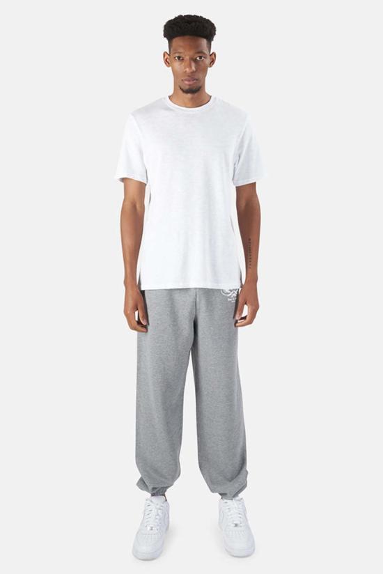  블루&크림 트레이닝/조거 팬츠 포에버 스컬 스웨트팬츠 그레이 - BLUE&CREAM