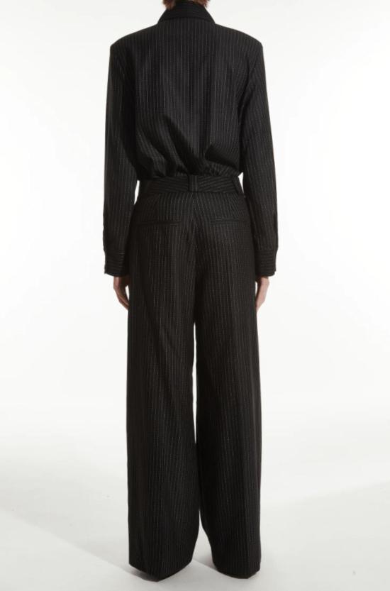  Saint Art 민소매 티셔츠 세인트 아트 알레산드라 핀스트라이프 버튼 다운 - SAINT ART