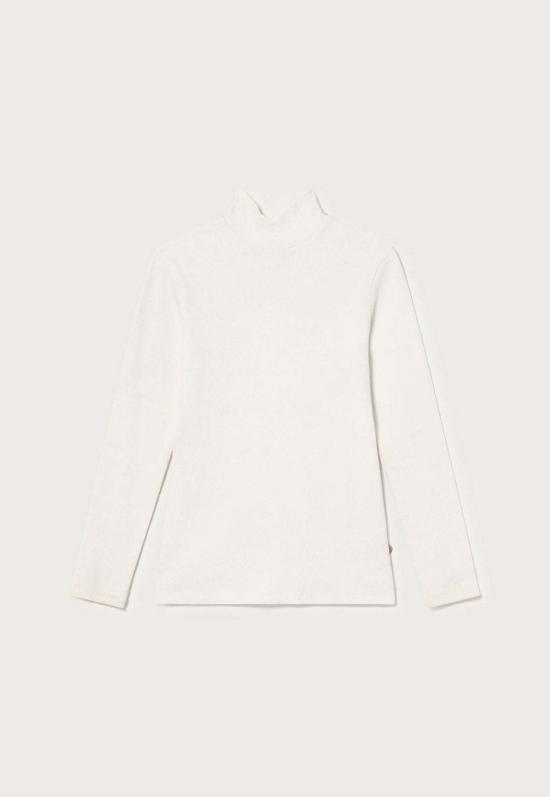  띵킹 뮤 터틀넥 싱킹 무 리브 아이네 탑 화이트 - THINKING MU