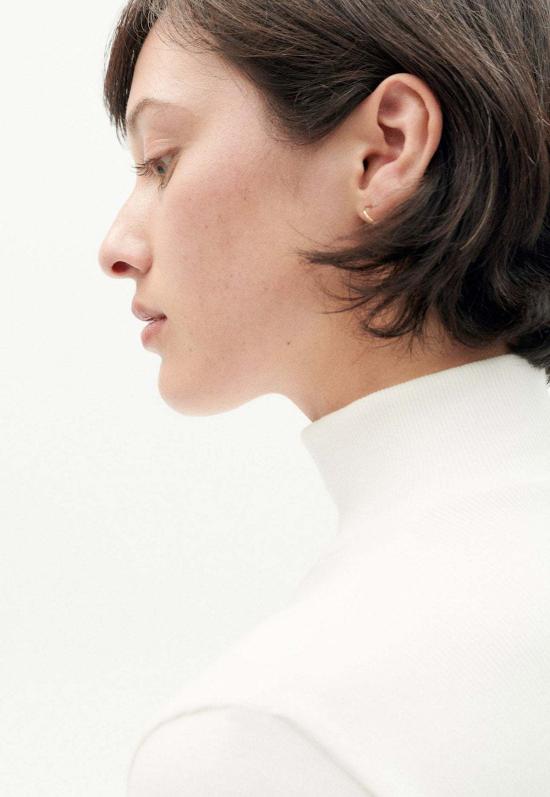  띵킹 뮤 터틀넥 싱킹 무 리브 아이네 탑 화이트 - THINKING MU