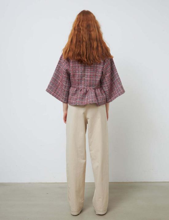  stella nova 블라우스 스텔라노바 아비다  레드믹스 - OTHER BRANDS