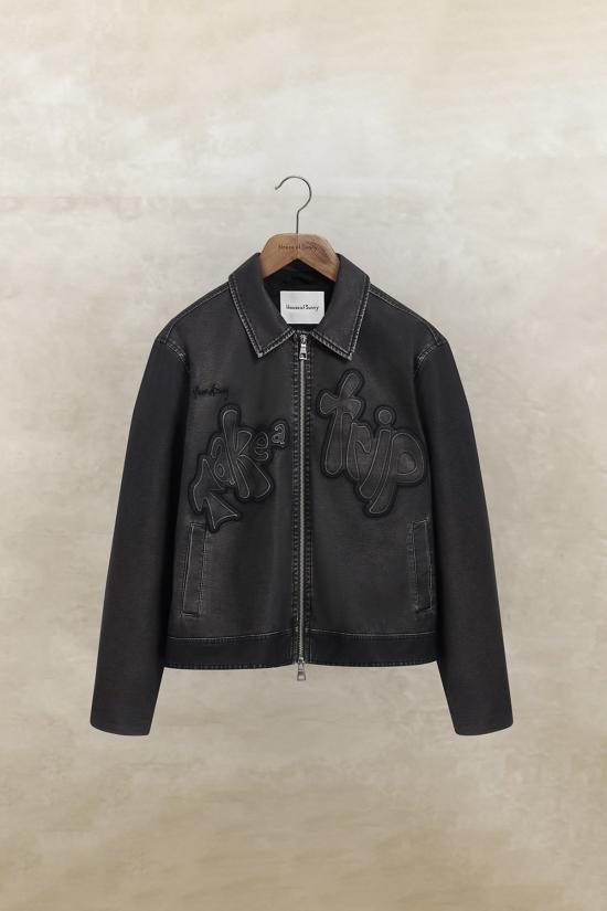  하우스오브써니 가죽 자켓 House Of Sunny Fade 여행을 떠나요 Onyx - HOUSE OF SUNNY