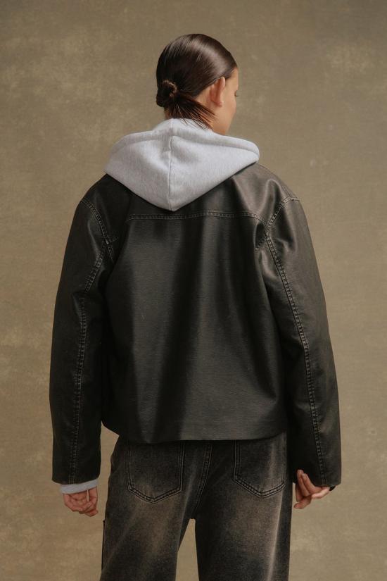  하우스오브써니 가죽 자켓 House Of Sunny Fade 여행을 떠나요 Onyx - HOUSE OF SUNNY